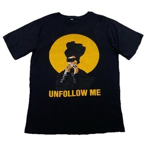 Erykah Badu Unfollow Me Tour 2023 Concert T-Shirt Black Size Medium
